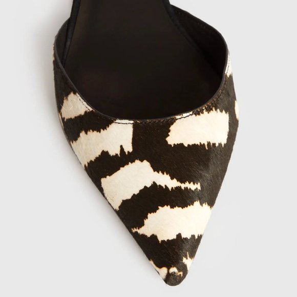 NWT All Saints Mia Pointed Toe Slingback 37 - Picture 3 of 10